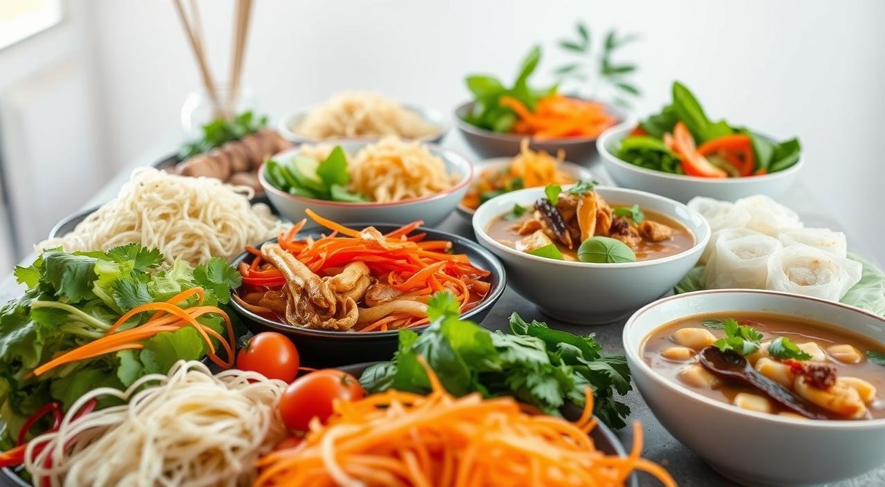 Healthy Vietnamese food